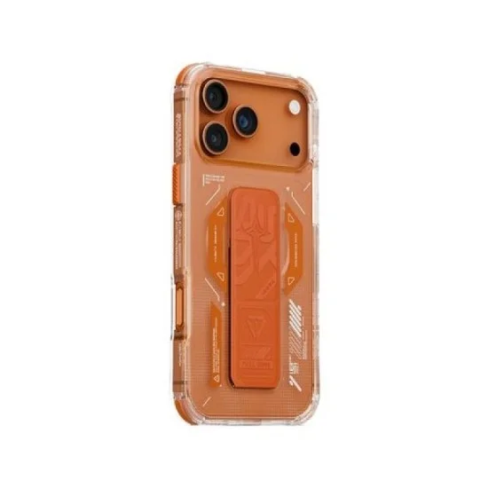 Skinarma Iphone 17 Pro (2025) 6.3" Helio (Mag-Charge + Grip-Stand) _ Orange